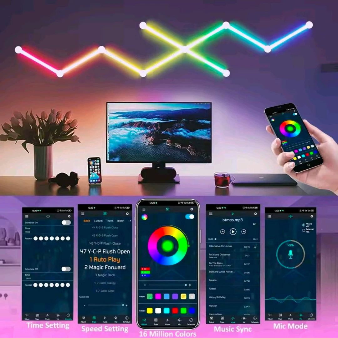 DNC RGB Splicing Wall Light