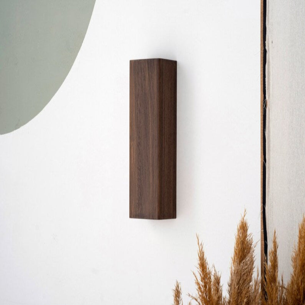 Rustic Wooden Wall Sconce-Antique Scandinavian Wall Light Fixture
