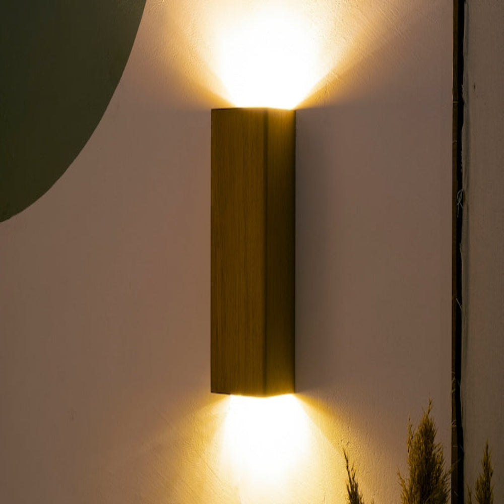 Rustic Wooden Wall Sconce-Antique Scandinavian Wall Light Fixture