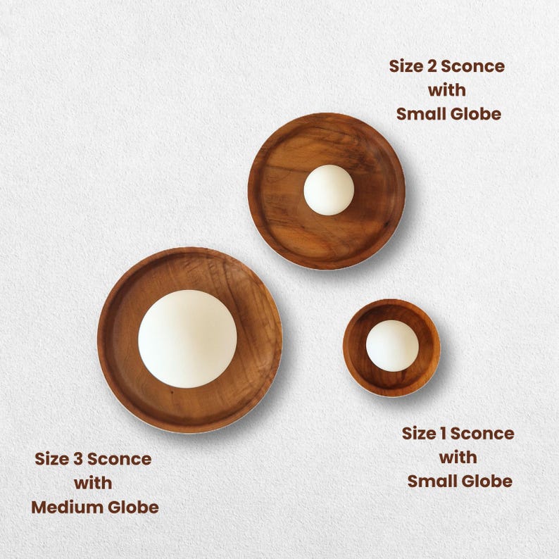 Boho Modern Wood Wall Sconce