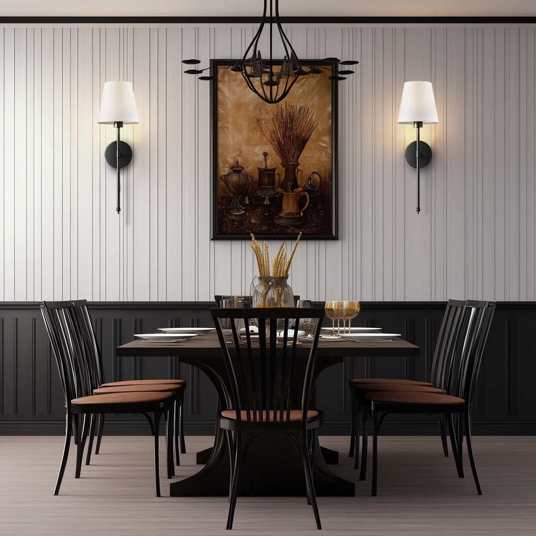 DNC WIRELESS WALL SCONCES (SET OF 2 )