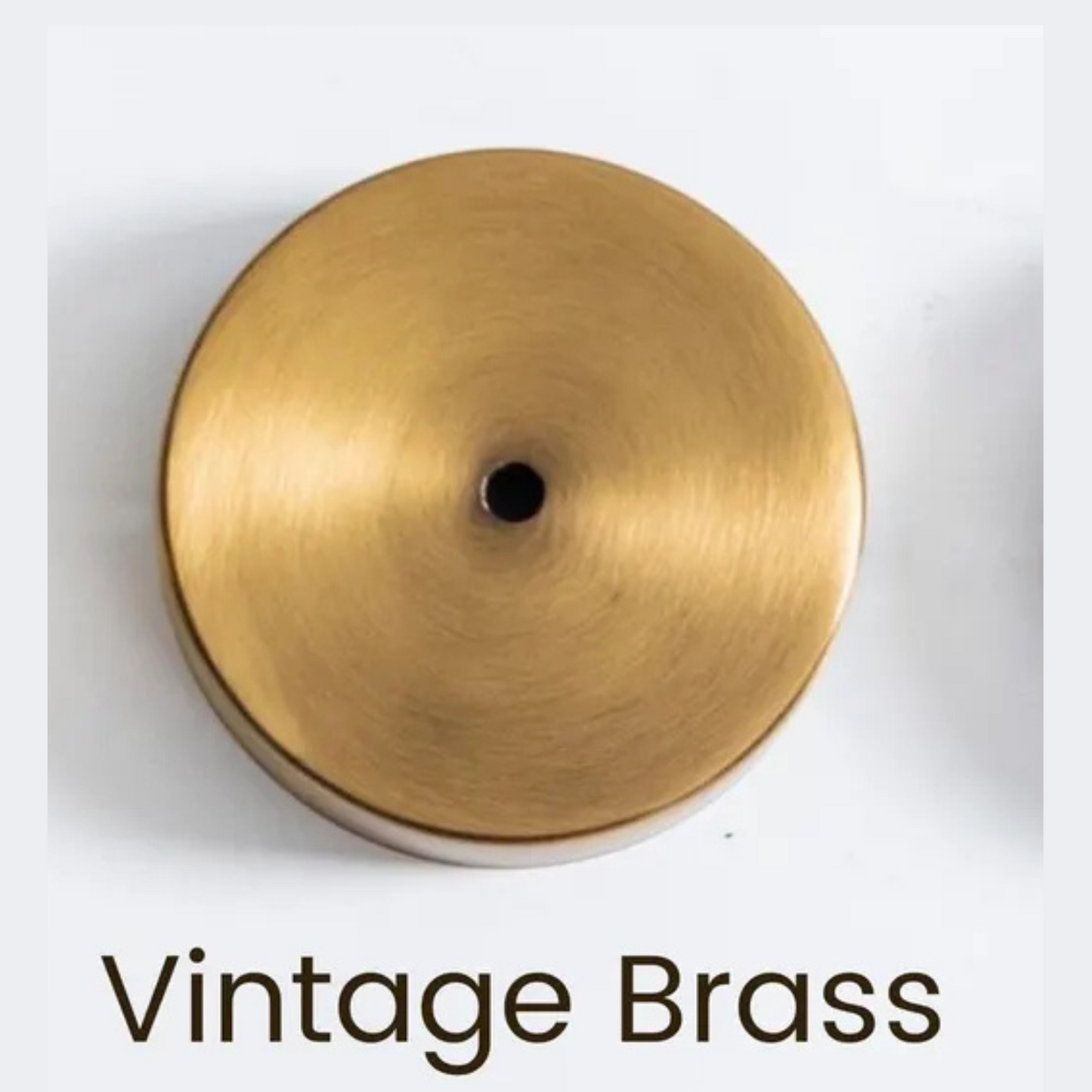 Aged Brass Wall Sconce–Vintage Fabric Lampshade Curved Arm Lighting