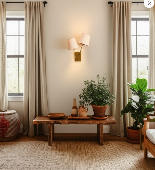 TwinGlow Wall Sconce - (hardware + installation guide included)