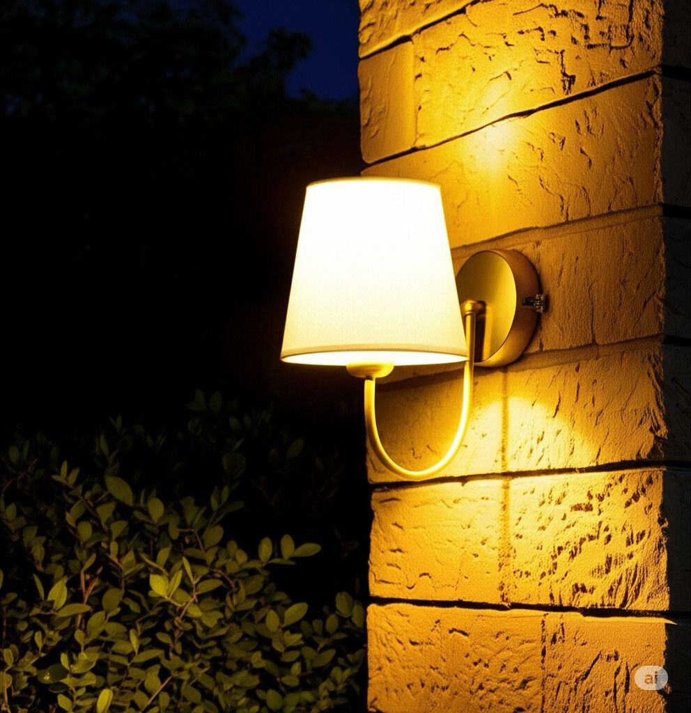 Brass Vintage Wall Lamp