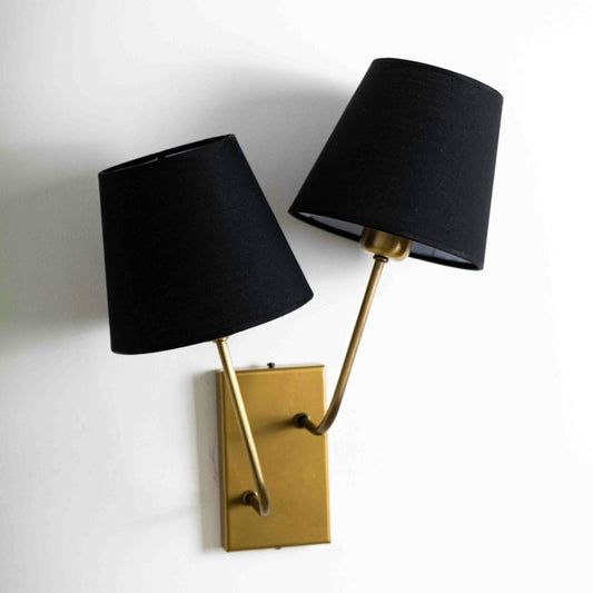 TwinGlow Wall Sconce - (hardware + installation guide included)
