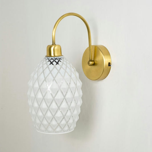 Brass Art Deco Wall Sconce