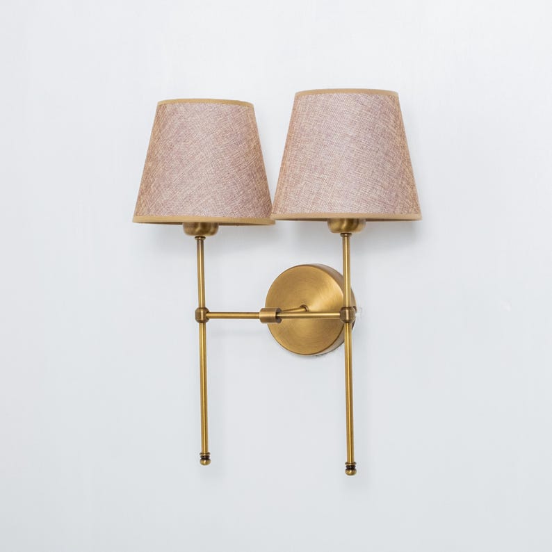 RetroLoom Double Shade Wall Sconce