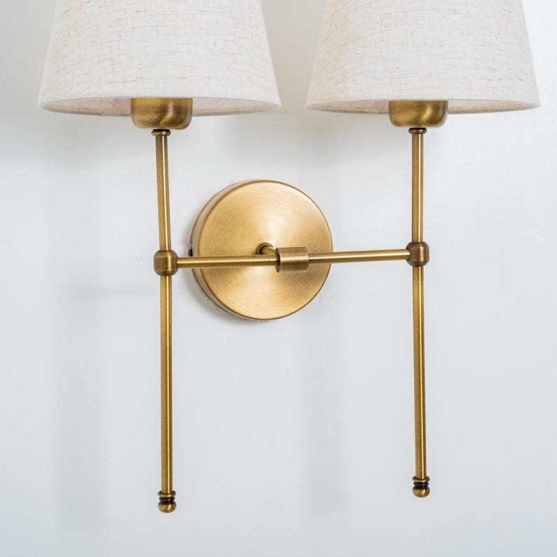 RetroLoom Double Shade Wall Sconce