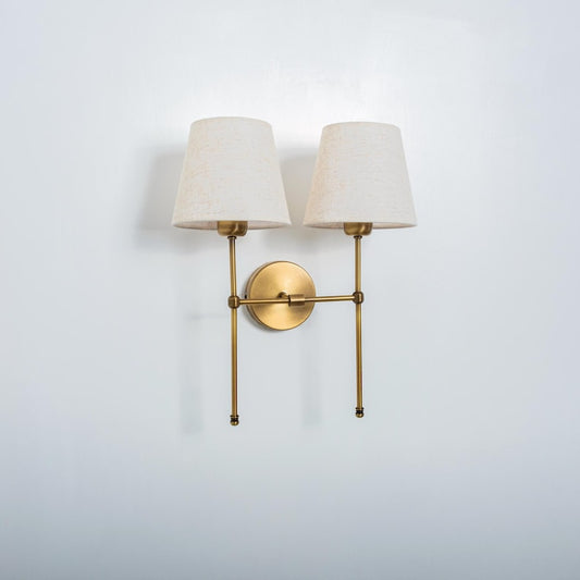 RetroLoom Double Shade Wall Sconce