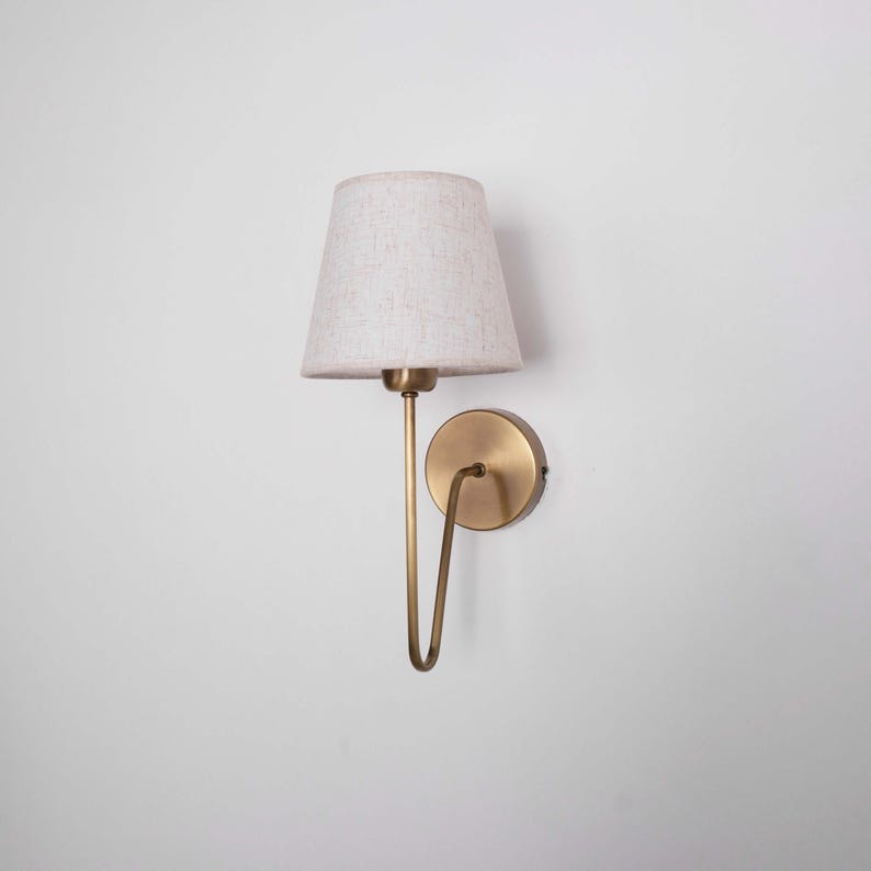 Wall Sconce with Lampshade,Farmhouse Sconce