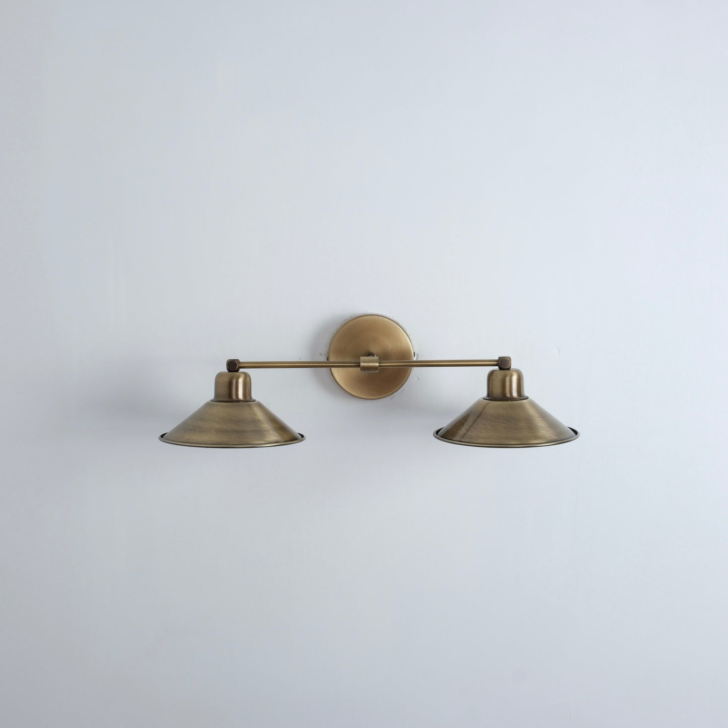 Vintage Double Shade Wall Sconce