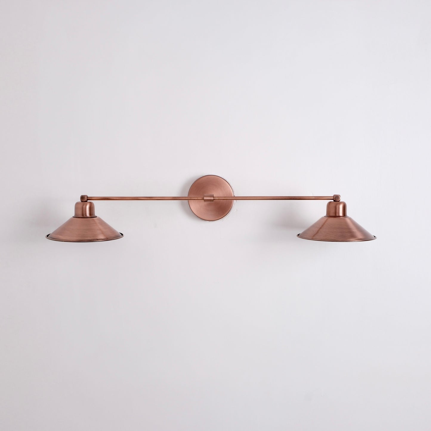 Vintage Double Shade Wall Sconce