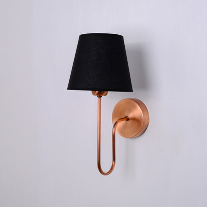 Aged Brass Plug-In Wall Sconce - (hardware + installation guide included)