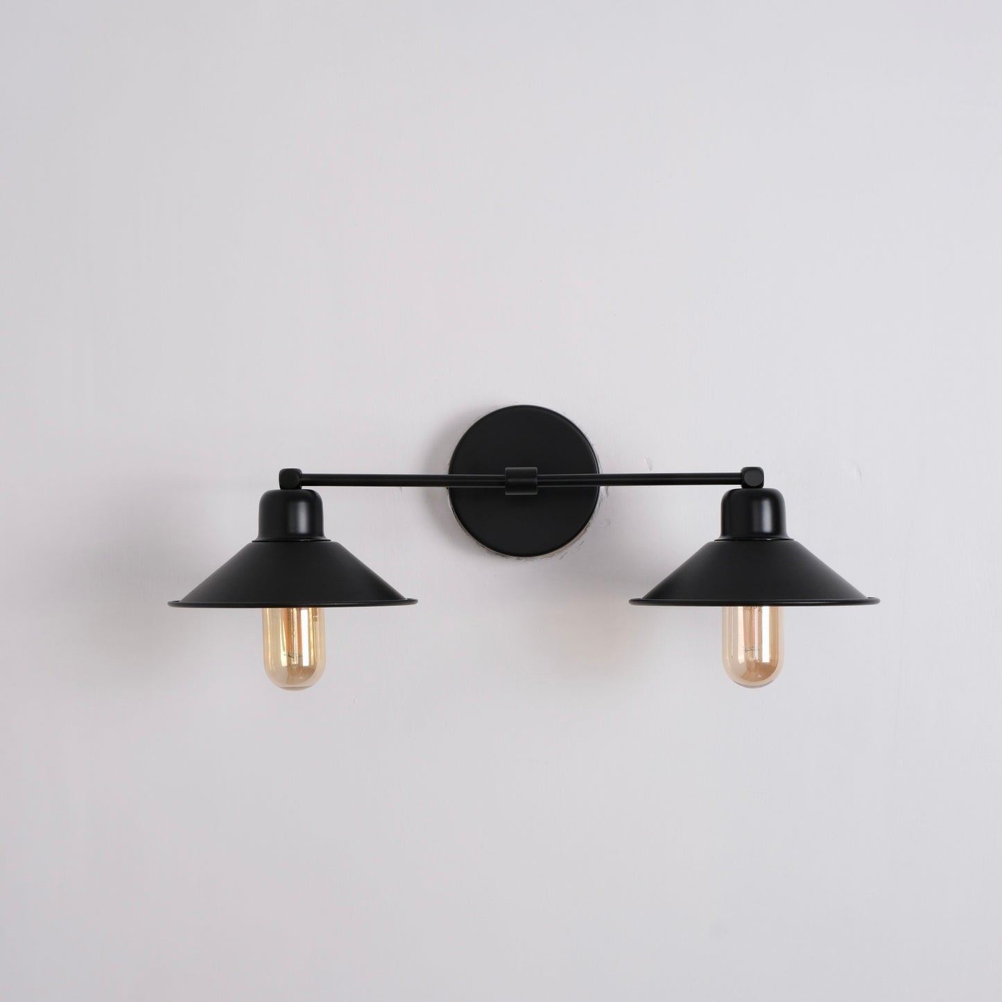 Vintage Double Shade Wall Sconce