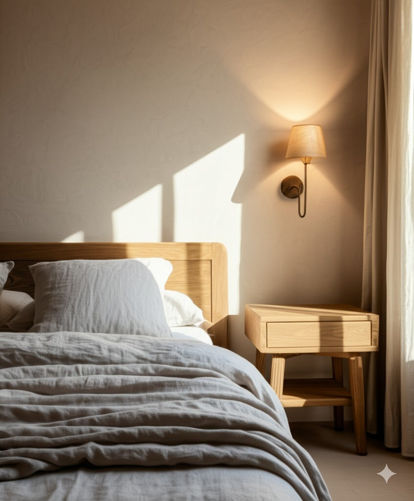 Aged Brass Plug-In Wall Sconce - (hardware + installation guide included)