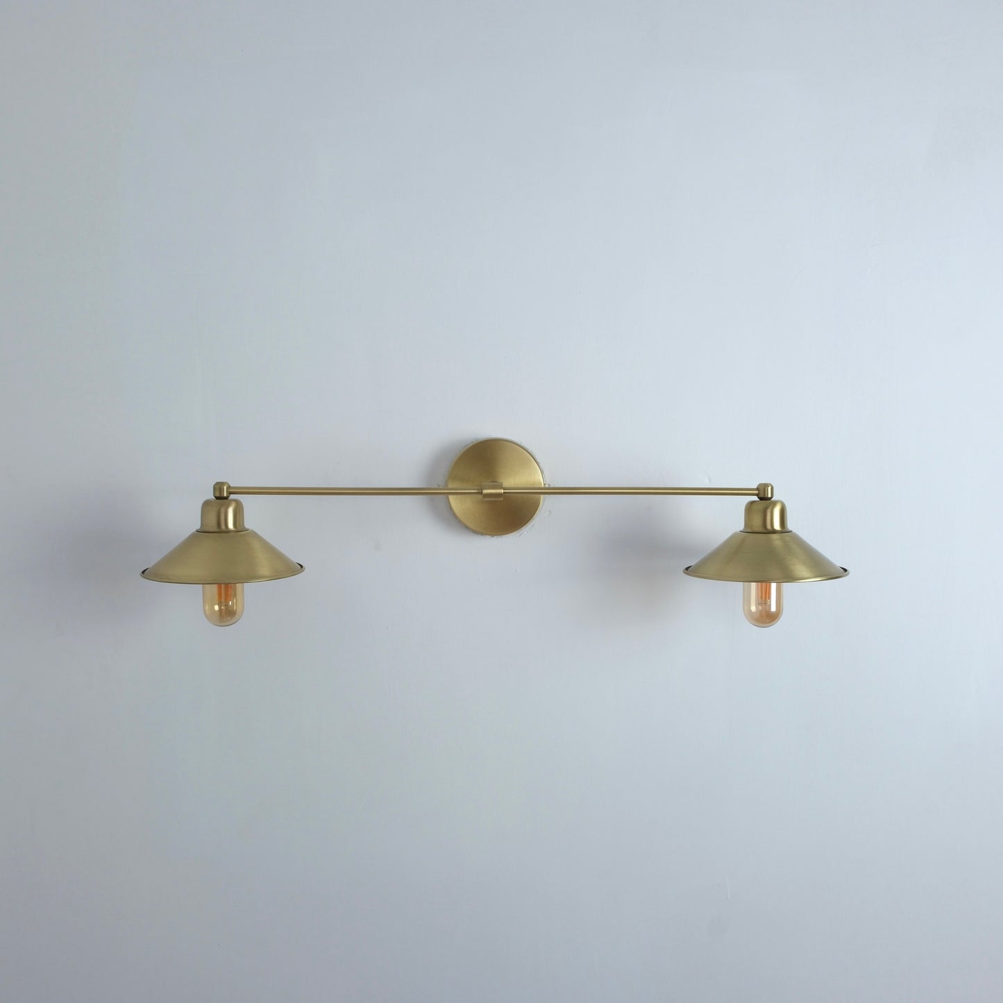 Vintage Double Shade Wall Sconce
