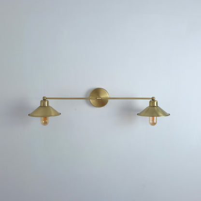 Vintage Double Shade Wall Sconce