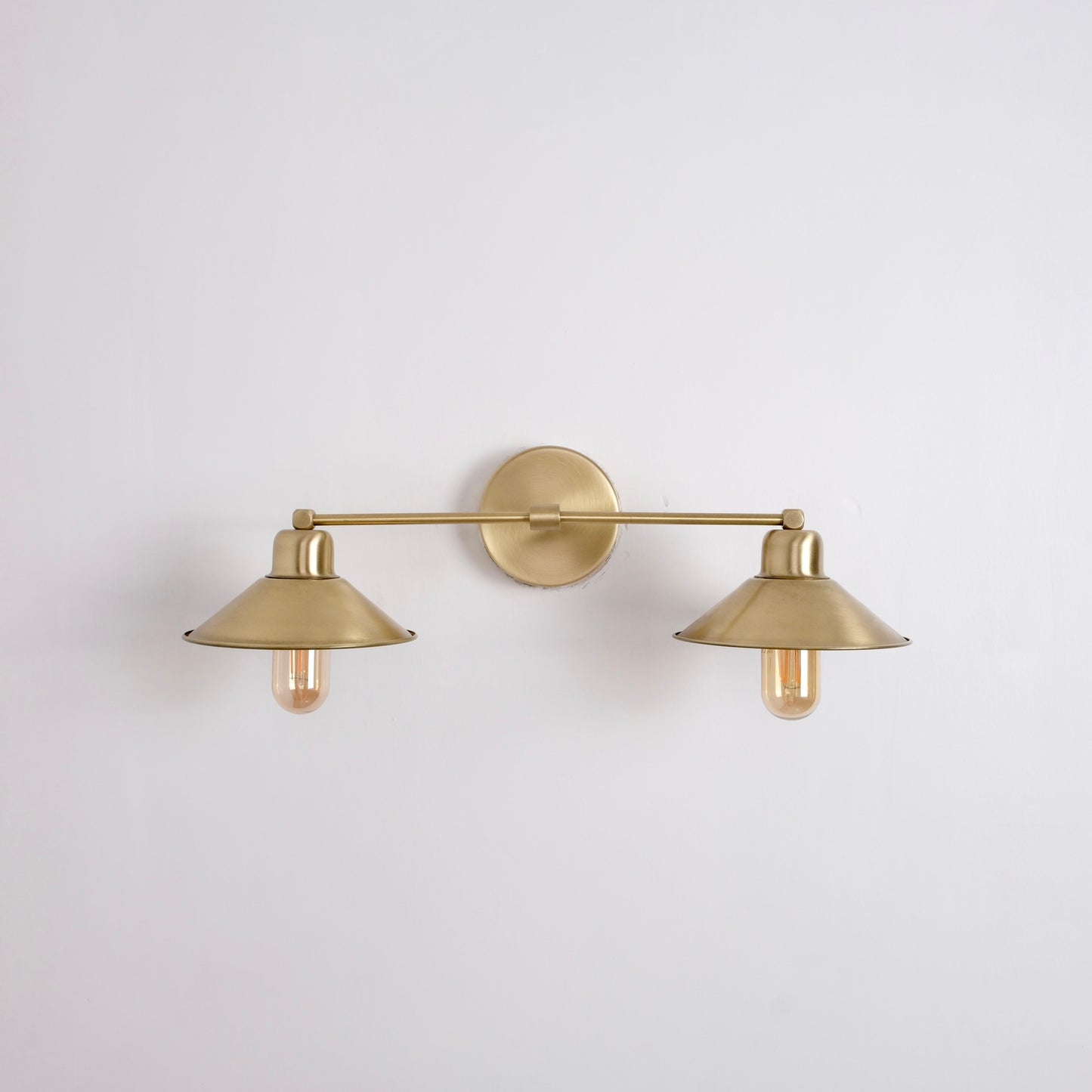 Vintage Double Shade Wall Sconce