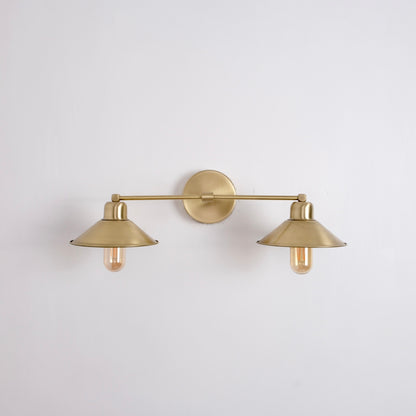Vintage Double Shade Wall Sconce