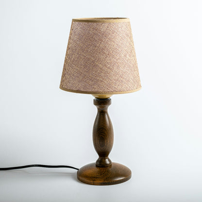 Tiny Walnut Table Lamp – Mid Century Night Light | LIPA