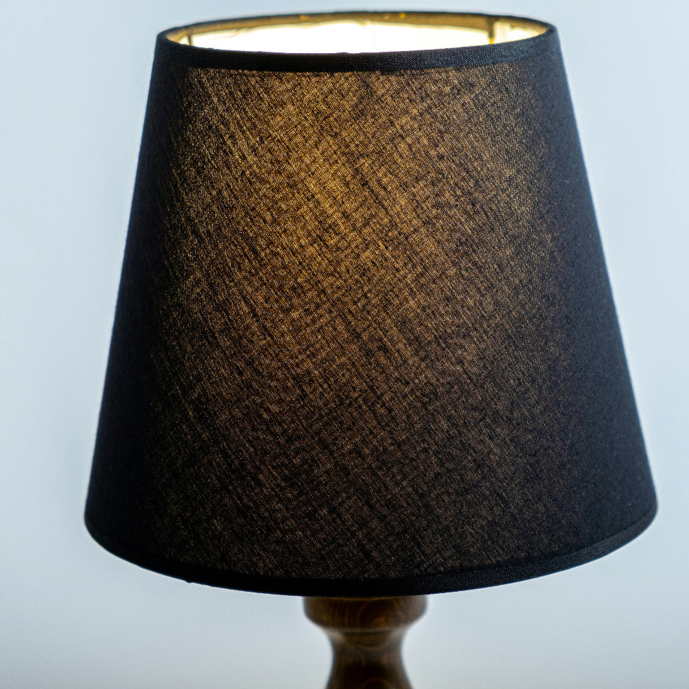 Tiny Walnut Table Lamp – Mid Century Night Light | LIPA