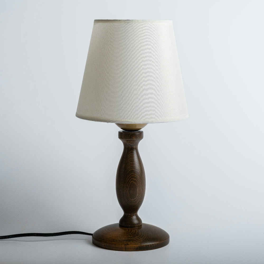 Tiny Walnut Table Lamp – Mid Century Night Light | LIPA