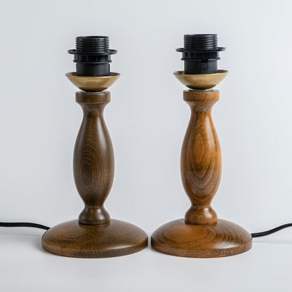 Tiny Walnut Table Lamp – Mid Century Night Light | LIPA