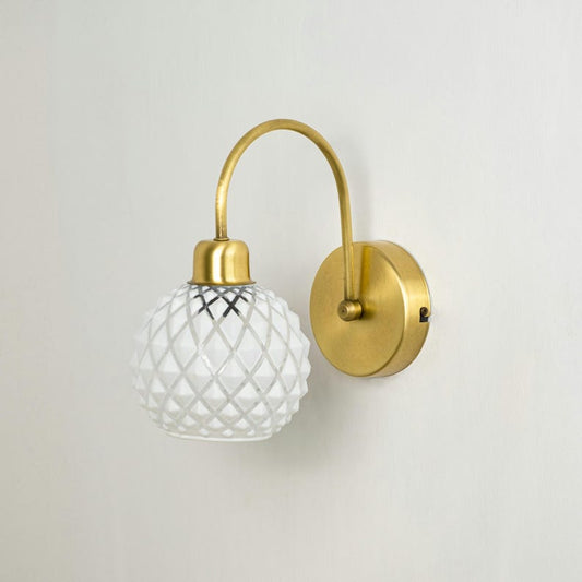 Diamond Glass Wall Sconce
