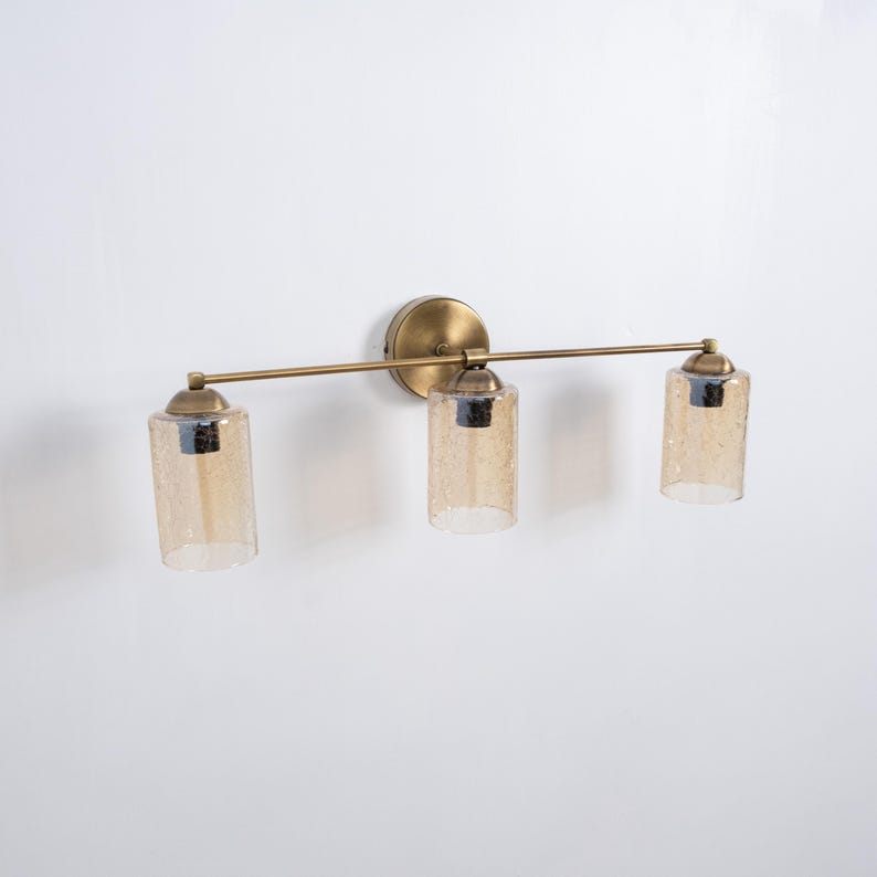 3-Light Art Deco Wall Sconce
