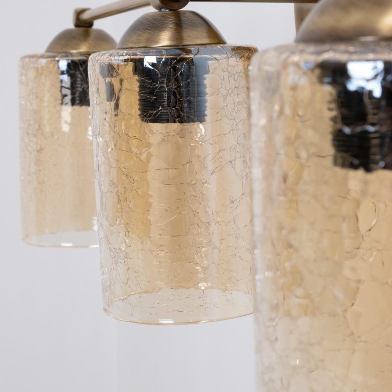 3-Light Art Deco Wall Sconce