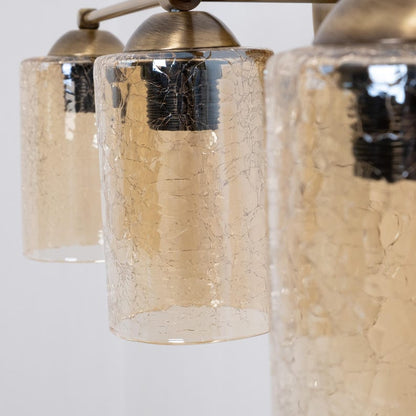 3-Light Art Deco Wall Sconce