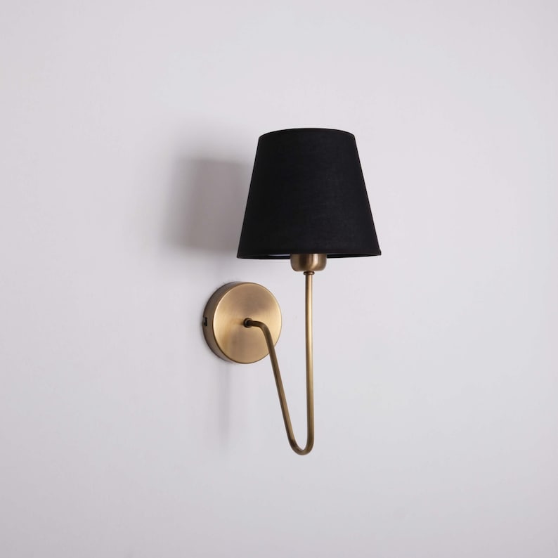 Wall Sconce with Lampshade,Farmhouse Sconce