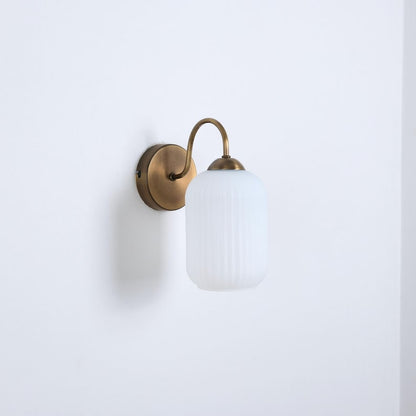 Minimalist Vanity Wall Lamp, Unique Glass Sconce, Modern Wall Lighting
