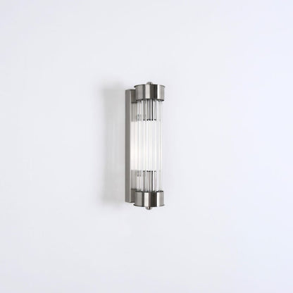 Antique Glass Wall Light, Art Deco Vintage Wall Sconce