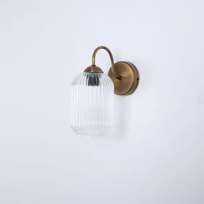 Minimalist Vanity Wall Lamp, Unique Glass Sconce, Modern Wall Lighting