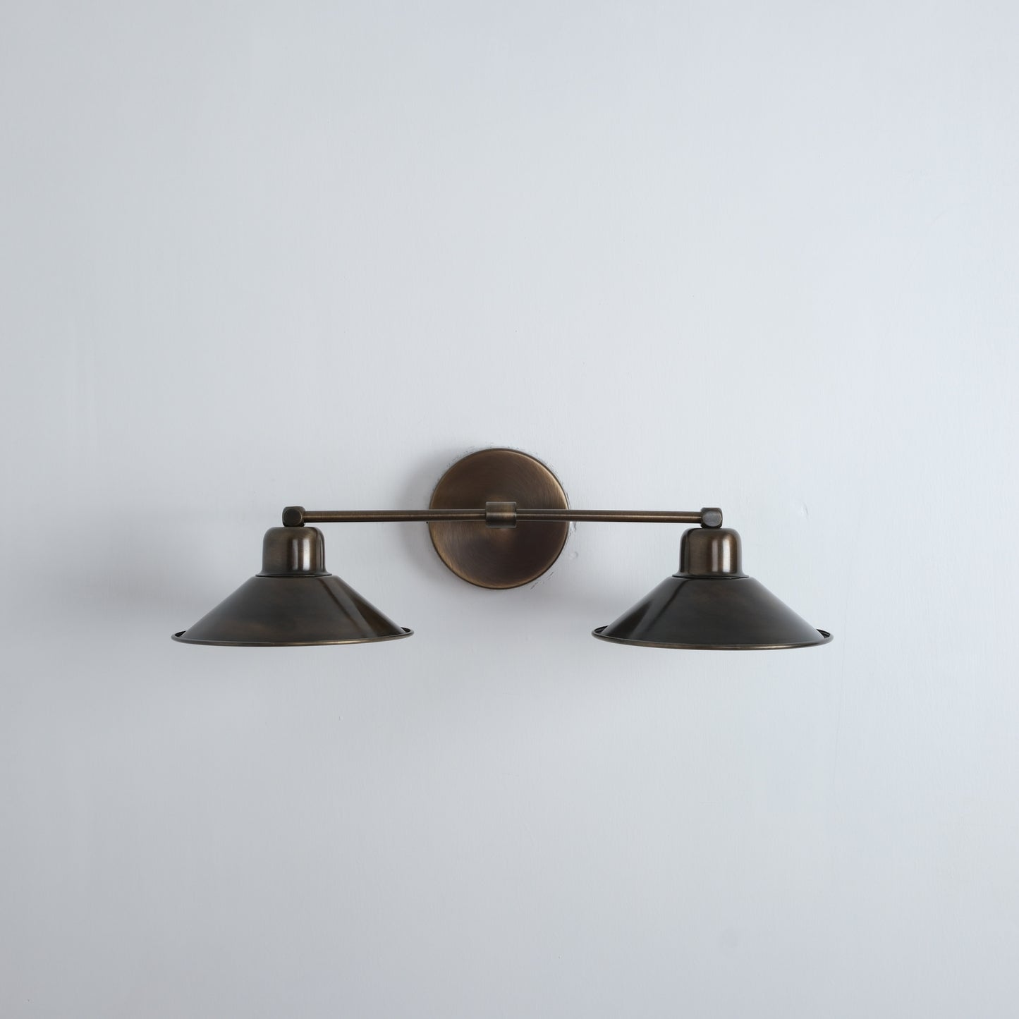 Vintage Double Shade Wall Sconce
